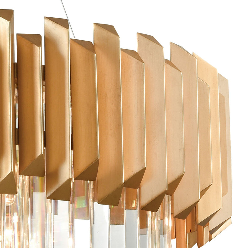 Seneca Falls 8 - Light Modern Chandelier - BlueJay Avenue
