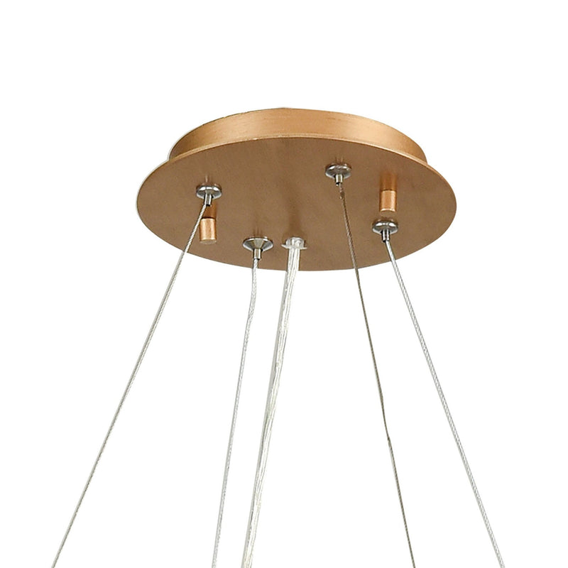 Seneca Falls 8 - Light Modern Chandelier - BlueJay Avenue