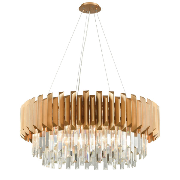 Seneca Falls 8 - Light Modern Chandelier - BlueJay Avenue