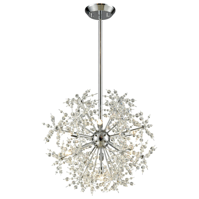 Snowburst Dimmable Sputnik Chandelier - BlueJay Avenue