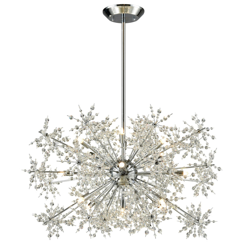 Snowburst Dimmable Sputnik Chandelier - BlueJay Avenue