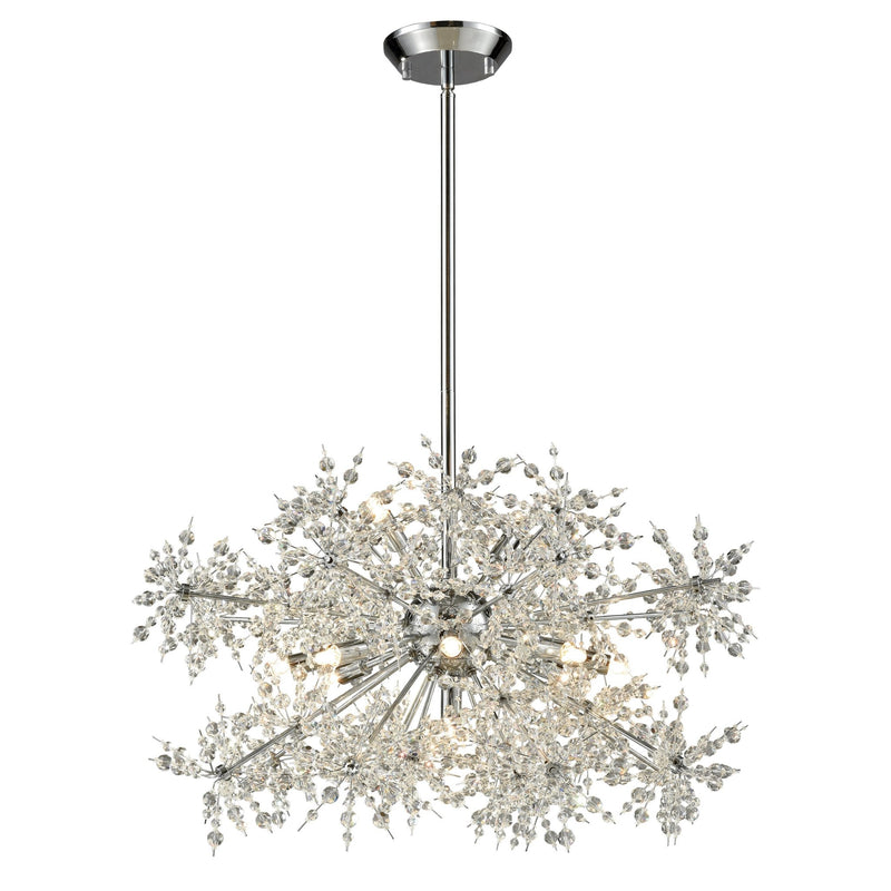 Snowburst Dimmable Sputnik Chandelier - BlueJay Avenue