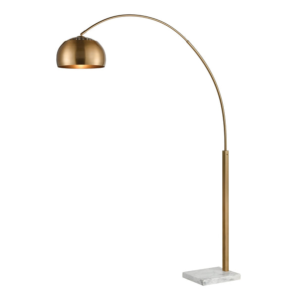 Solar Flair Arch Gold Floor Lamp - BlueJay Avenue