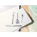 Sole 18/10 Stainless Steel 5 Pc Place Setting - Italian Flatware - BlueJay Avenue