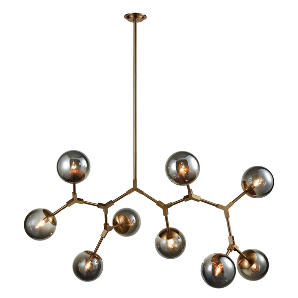Synapse 9 - Light Linear Chandelier Kitchen Island Lighting - BlueJay Avenue