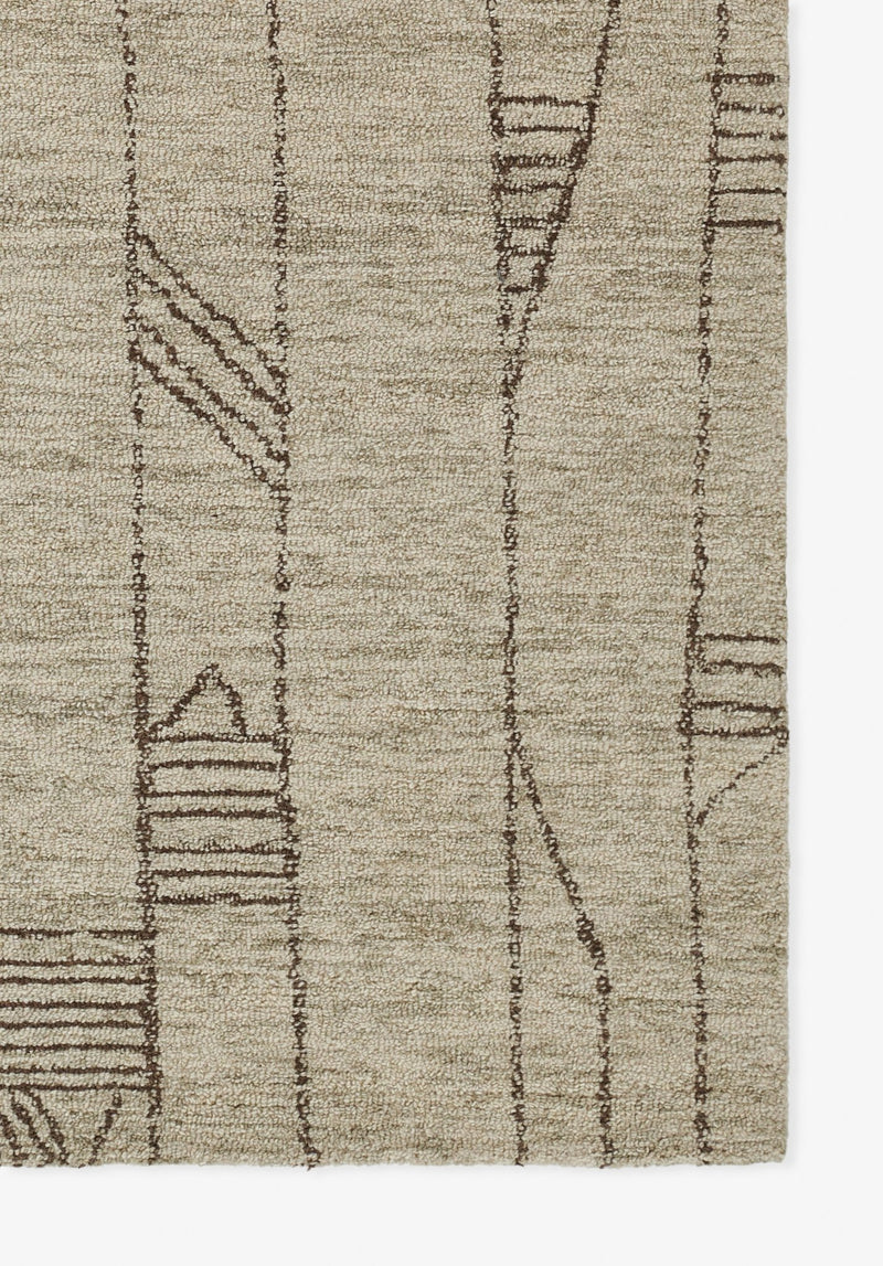 Teppe Grey Wool Area Rug - BlueJay Avenue
