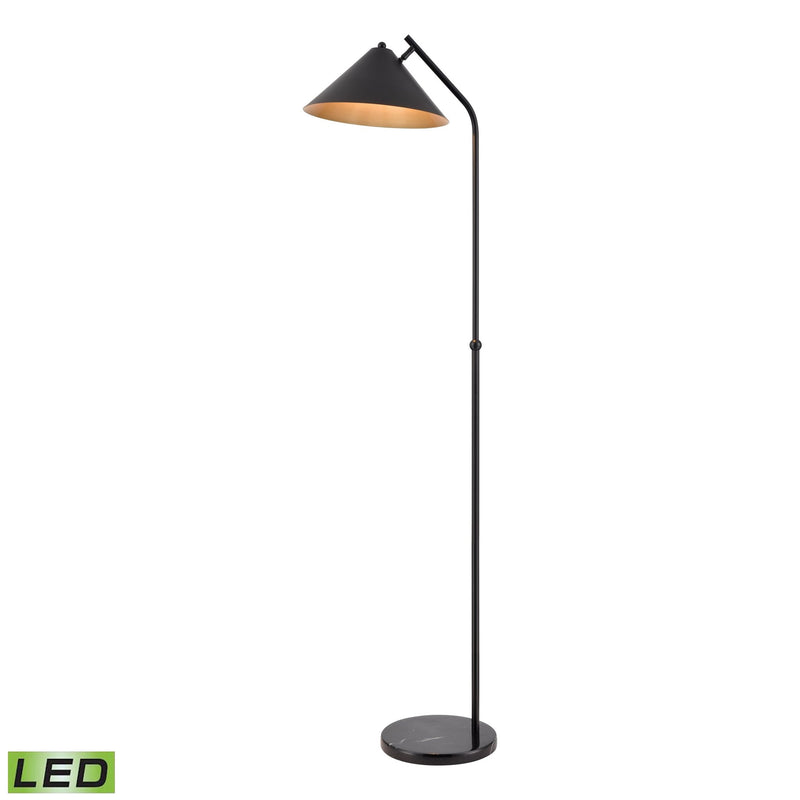 Timon Black Floor Lamp - BlueJay Avenue