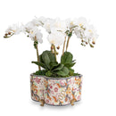 Tobacco Leaf Quatrefoil Indoor Planter - BlueJay Avenue