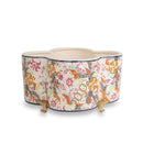 Tobacco Leaf Quatrefoil Indoor Planter - BlueJay Avenue