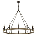 Transitions Modern Chandelier Light, Bronze - BlueJay Avenue