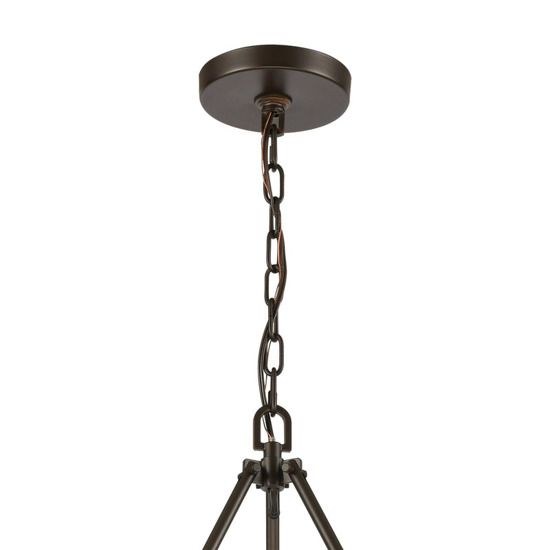 Transitions Modern Chandelier Light, Bronze - BlueJay Avenue
