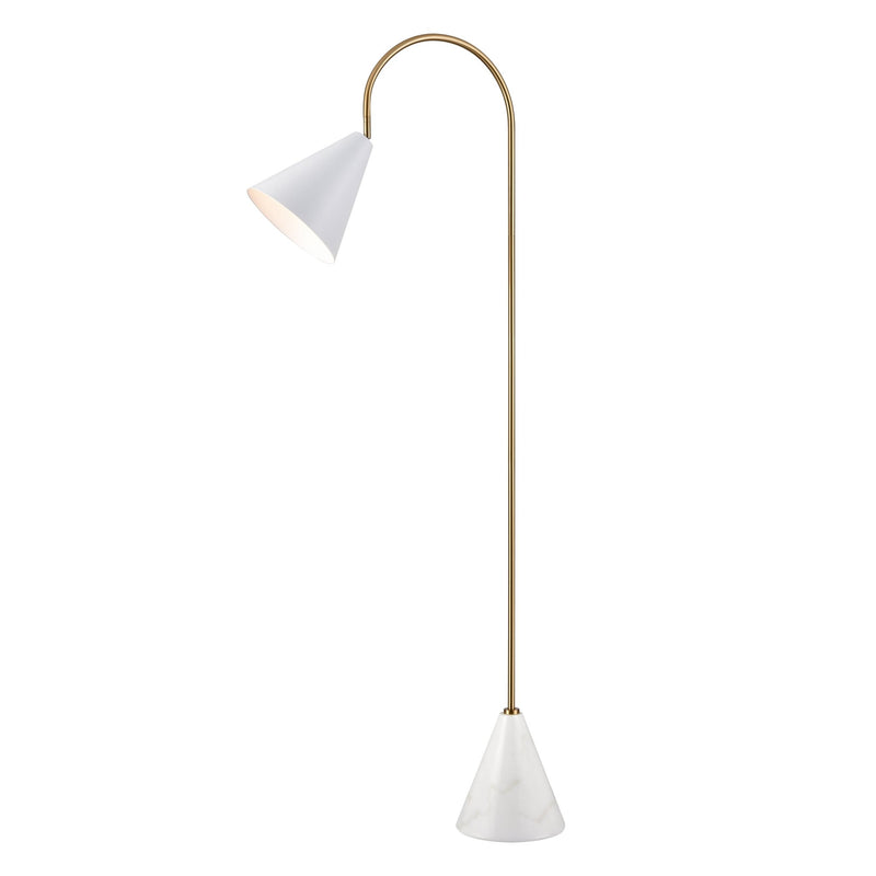 Tully White Floor Lamp - BlueJay Avenue