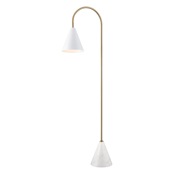 Tully White Floor Lamp - BlueJay Avenue