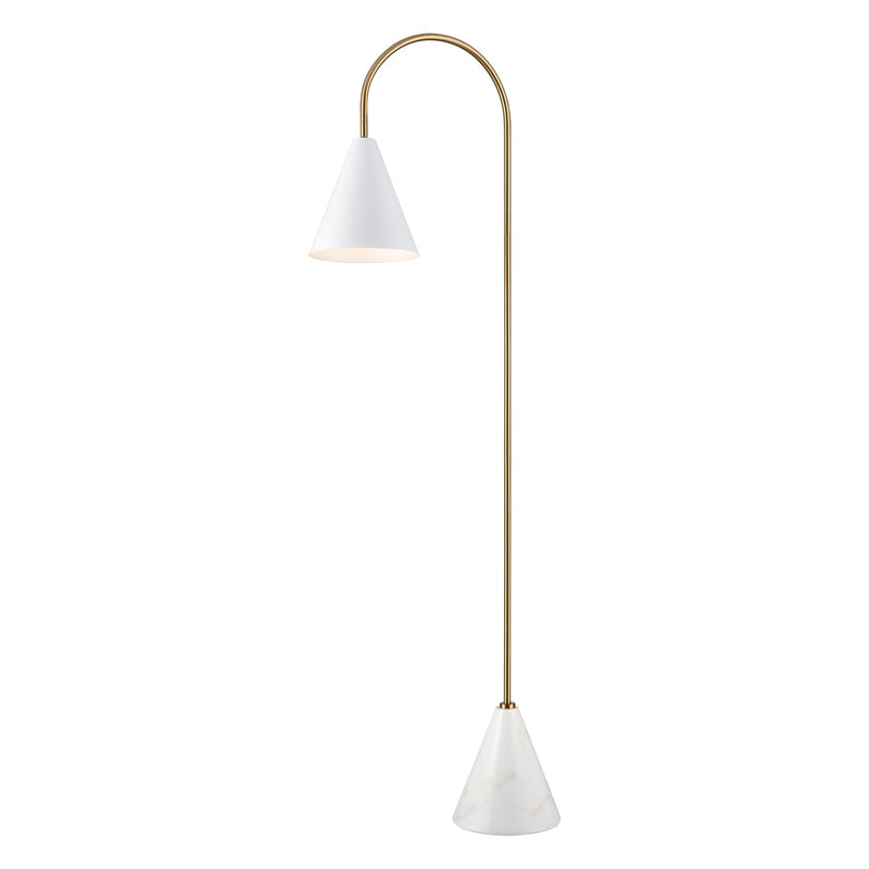 Tully White Floor Lamp - BlueJay Avenue