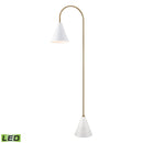 Tully White Floor Lamp - BlueJay Avenue