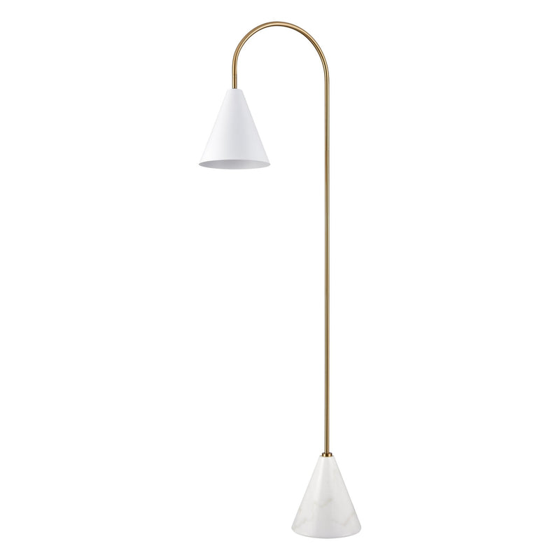 Tully White Floor Lamp - BlueJay Avenue