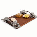 Vagabond House Harvest Pear Branch Acacia Wood Serving & Decorative Tray - BlueJay Avenue