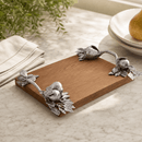 Vagabond House Harvest Pear Branch Acacia Wood Serving & Decorative Tray - BlueJay Avenue