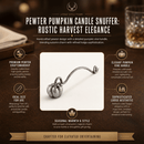 Vagabond House Harvest Pumpkin Pewter Candle Snuffer - BlueJay Avenue