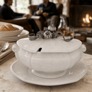 Vagabond House Harvest Stoneware Soup Tureen & Serving Bowl - BlueJay Avenue