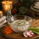 Vagabond House Holiday Gnome Glass Dip Bowl with Pewter Accent - BlueJay Avenue