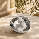 Vagabond House Olive Grove Stainless Steel Serving Bowl with Pewter Accent - BlueJay Avenue