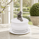 Vagabond House Song Bird Porcelain Tureen & Lidded Serving Bowl - BlueJay Avenue