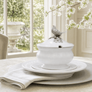 Vagabond House Song Bird Porcelain Tureen & Lidded Serving Bowl - BlueJay Avenue