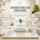 Vagabond House Song Bird Porcelain Tureen & Lidded Serving Bowl - BlueJay Avenue