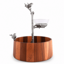 Vagabond House Song Birds Acacia Wood Nesting Dip & Serving Bowl - BlueJay Avenue