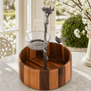 Vagabond House Song Birds Acacia Wood Nesting Dip & Serving Bowl - BlueJay Avenue
