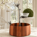 Vagabond House Song Birds Acacia Wood Nesting Dip & Serving Bowl - BlueJay Avenue