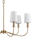 West Point 6 - Light Gold Farmhouse Chandelier - BlueJay Avenue