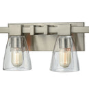 Ensley 4-Light Glass Bathroom Vanity Light – Satin Nickel - BlueJay Avenue