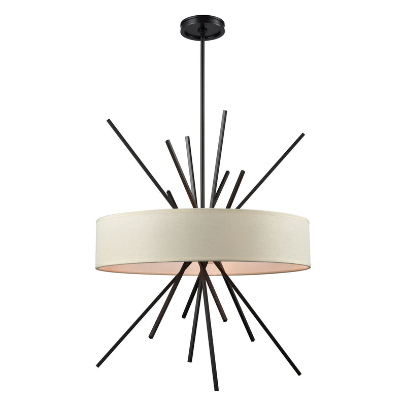 Xenia 5 - Light Dining Room Chandelier - BlueJay Avenue