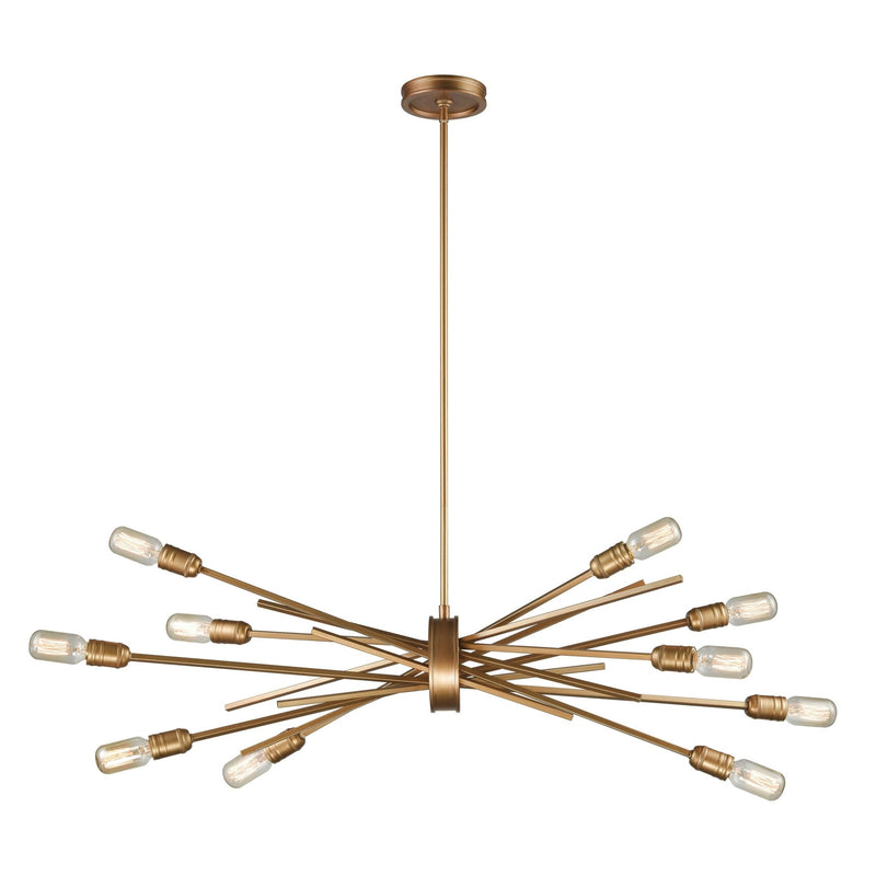 Xenia Modern Gold Chandelier - BlueJay Avenue