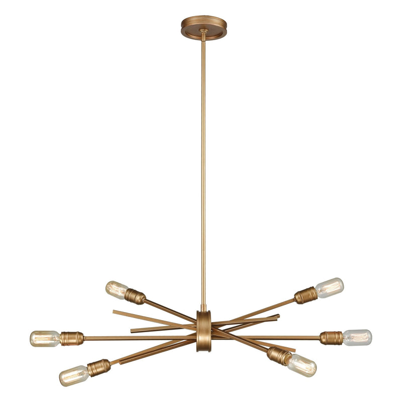 Xenia Modern Gold Chandelier - BlueJay Avenue