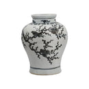 Yuan Blue and White Plum Jar - BlueJay Avenue