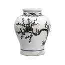 Yuan Blue and White Plum Jar - BlueJay Avenue