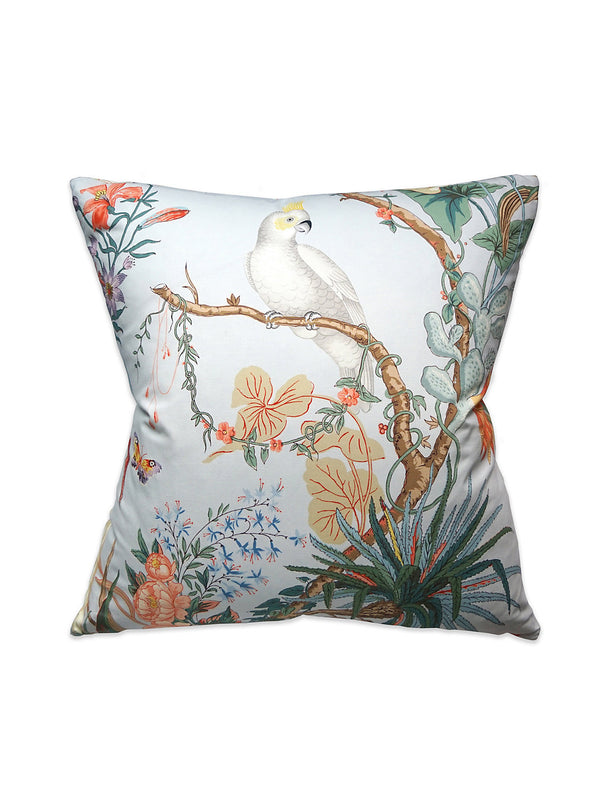 Cinque Terra Pillow, Coral Sky  - BlueJay Avenue