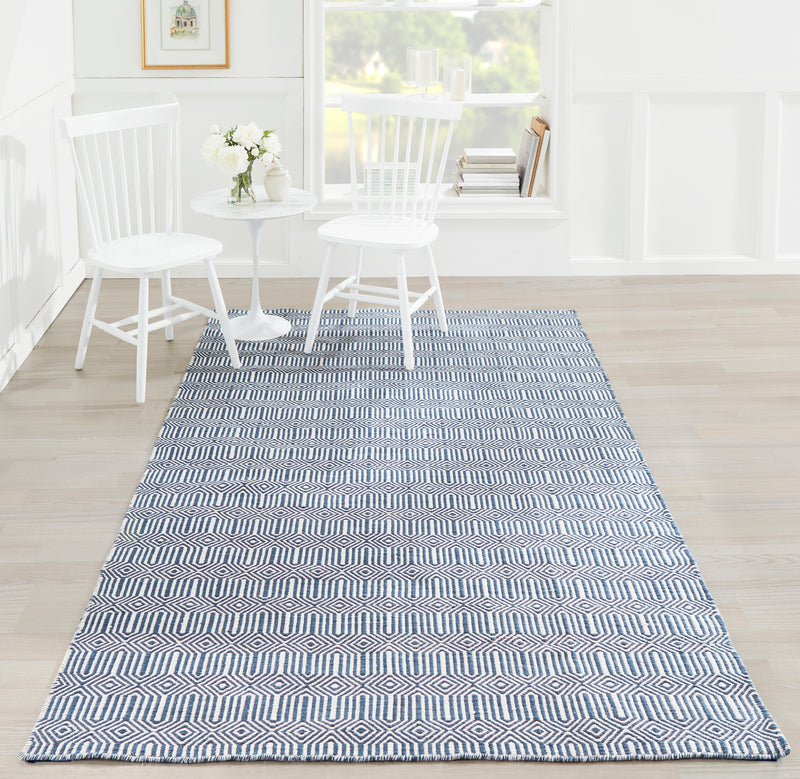 Newton Hand Woven Recycled Indoor Outdoor Rug  - BlueJay Avenue