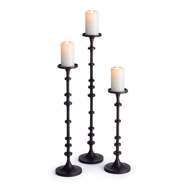 Abacus Candle Stands, Set Of 3 - BlueJay Avenue