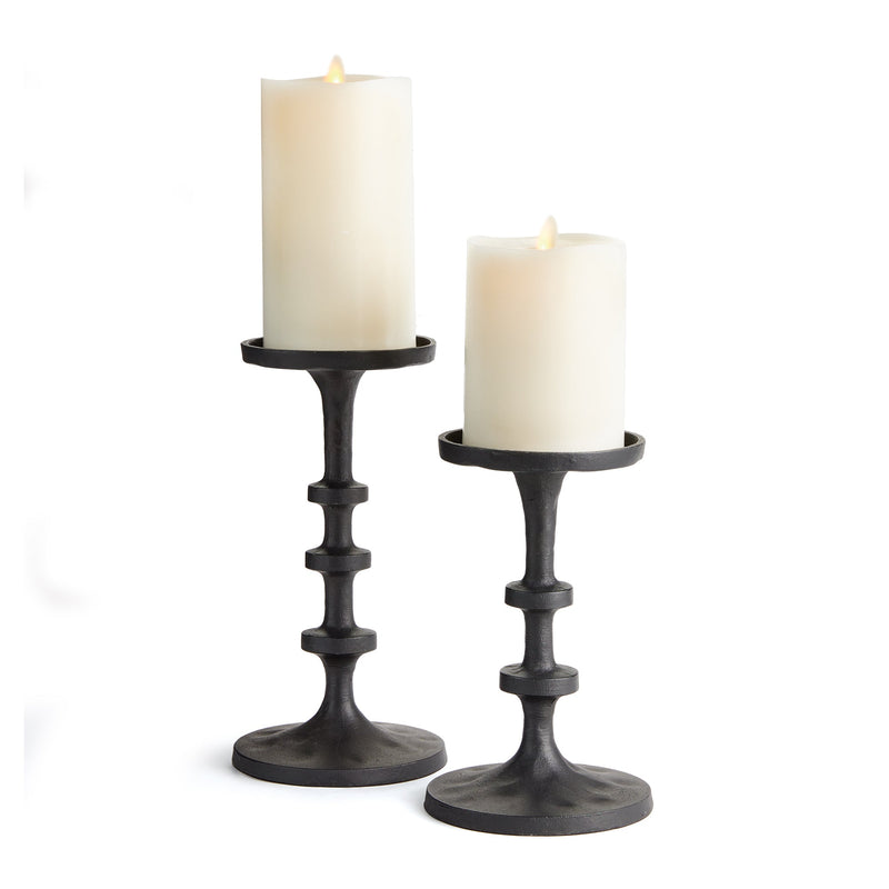 Abacus Petite Candle Stands, Set Of 2 - BlueJay Avenue