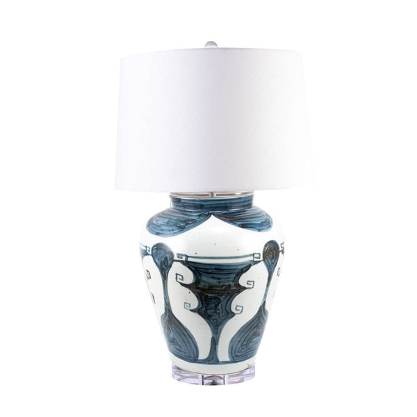 Abstract Painting Jar Lamp - BlueJay Avenue