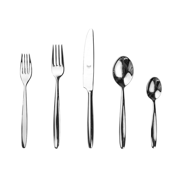 Acqua Cutlery Set, Silver - BlueJay Avenue