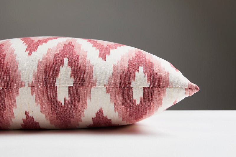 Adras Ikat Weave Pillow With Insert - BlueJay Avenue