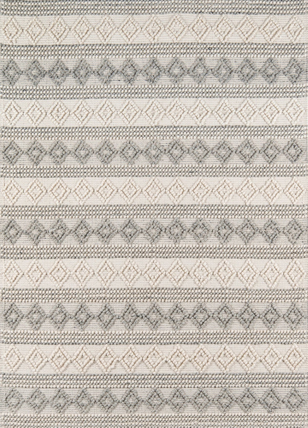 Andes Hand Woven Rug, Ivory - BlueJay Avenue