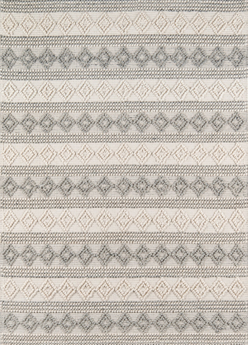 Andes Hand Woven Rug, Ivory - BlueJay Avenue