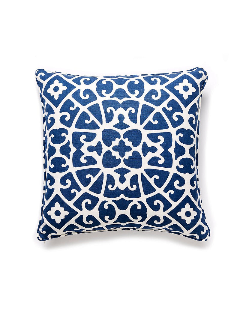 Anshun Lattice Pillow, Indigo - BlueJay Avenue