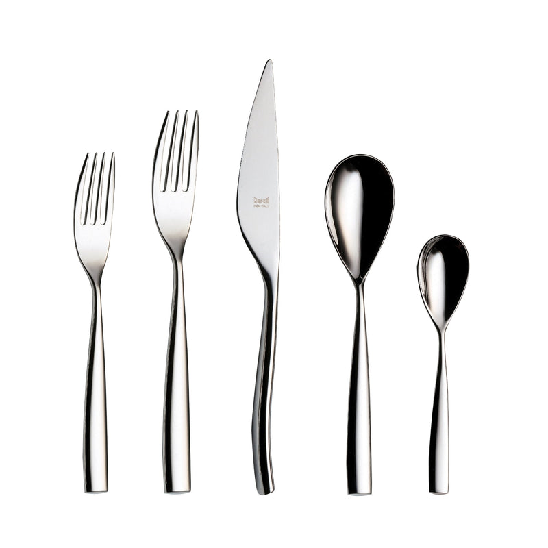 Arte Cutlery Set, Silver - BlueJay Avenue